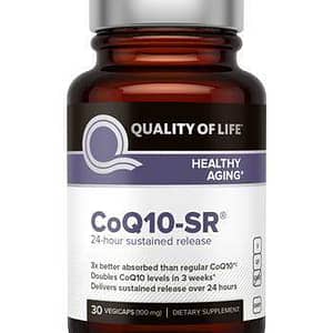 MicroActive CoQ10-SR 100 mg 30 vegicaps Quality of Life Vorseite