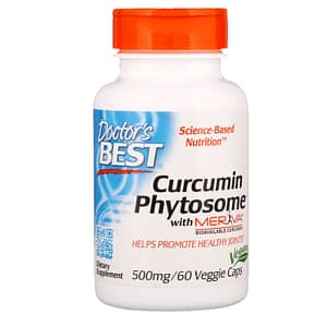 Doctor's Best, Curcumin-Phytosom mit Meriva, 500 mg, 60 vegetarische Kapseln