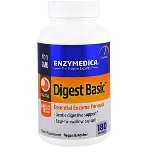 Enzymedica, Digest Basic, Essential Enzyme Formel, 180 Kapseln