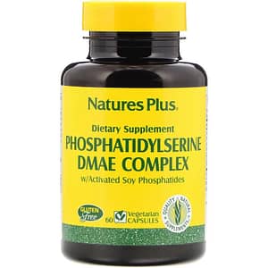Nature's Plus, Phosphatidylserin DMAE Komplex, 60 vegetarischer Kapseln