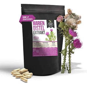 mariendistel extrakt 80 % 450 mg ohne zusatzstoffe