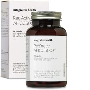 AHCC 500 mg 60 Kapseln RegActiv mit Packung