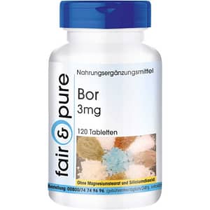 Boron Tabletten 3 mg 120 Stückj
