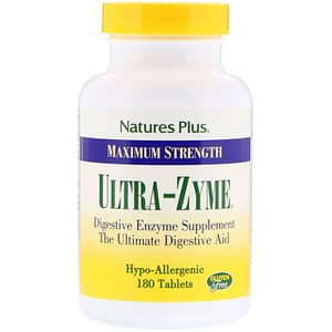Nature's Plus, Maximum Strength Ultra-Zyme, 180 Tabletten