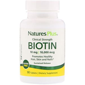 Biotin verzögerte Freisetzung Nature´s Plus
