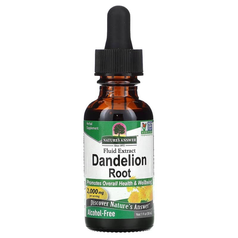 dandelion root extrakt 2000 mg